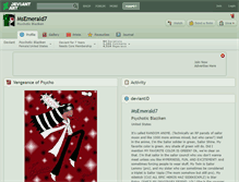 Tablet Screenshot of msemerald7.deviantart.com