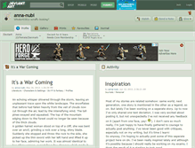 Tablet Screenshot of anna-nubi.deviantart.com