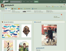 Tablet Screenshot of gretzkyfan99.deviantart.com