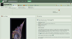 Desktop Screenshot of darkangel764.deviantart.com