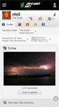 Mobile Screenshot of nhill.deviantart.com