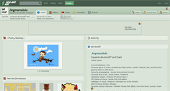 Desktop Screenshot of jingmamalulu.deviantart.com
