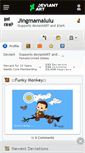 Mobile Screenshot of jingmamalulu.deviantart.com