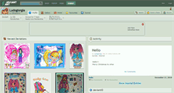 Desktop Screenshot of ludogiorgia.deviantart.com