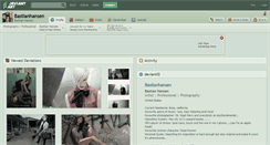 Desktop Screenshot of bastianhansen.deviantart.com
