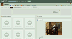 Desktop Screenshot of foxydoll.deviantart.com