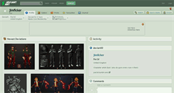 Desktop Screenshot of jimficker.deviantart.com