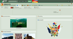 Desktop Screenshot of hernz4795.deviantart.com