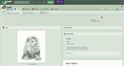Desktop Screenshot of luue.deviantart.com