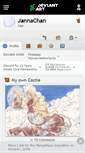 Mobile Screenshot of jannachan.deviantart.com