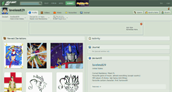 Desktop Screenshot of loveless829.deviantart.com