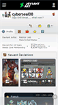 Mobile Screenshot of cyberseal08.deviantart.com