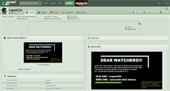Desktop Screenshot of lopezcs4.deviantart.com
