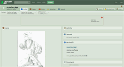 Desktop Screenshot of nunchucker.deviantart.com