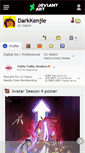 Mobile Screenshot of darkkenjie.deviantart.com