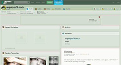 Desktop Screenshot of angeleyes79-stock.deviantart.com