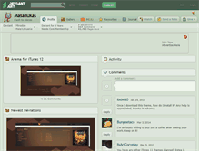 Tablet Screenshot of masaliukas.deviantart.com