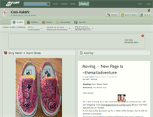 Tablet Screenshot of cool-kakshi.deviantart.com