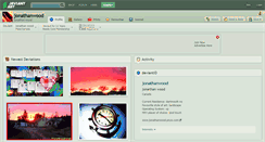 Desktop Screenshot of jonathanwood.deviantart.com