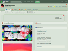 Tablet Screenshot of jonathanwood.deviantart.com