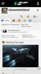 Mobile Screenshot of nomansnodead.deviantart.com