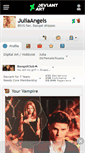 Mobile Screenshot of juliaangels.deviantart.com