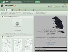 Tablet Screenshot of barn-flakes.deviantart.com
