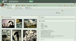 Desktop Screenshot of frixin.deviantart.com