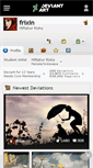 Mobile Screenshot of frixin.deviantart.com