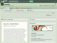 Tablet Screenshot of nelsmiley.deviantart.com