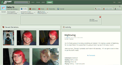 Desktop Screenshot of hatsu16.deviantart.com