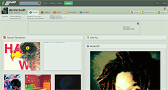 Desktop Screenshot of devine-truth.deviantart.com