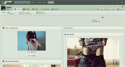 Desktop Screenshot of elein.deviantart.com