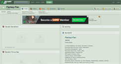 Desktop Screenshot of flantasy-flan.deviantart.com