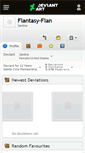 Mobile Screenshot of flantasy-flan.deviantart.com