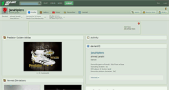 Desktop Screenshot of janahipiero.deviantart.com