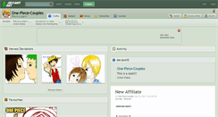 Desktop Screenshot of one-piece-couples.deviantart.com