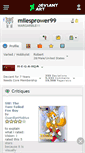 Mobile Screenshot of milesprower99.deviantart.com