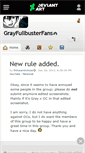 Mobile Screenshot of grayfullbusterfans.deviantart.com