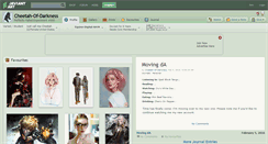 Desktop Screenshot of cheetah-of-darkness.deviantart.com