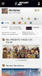 Mobile Screenshot of dovianax.deviantart.com