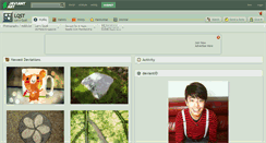 Desktop Screenshot of lqst.deviantart.com
