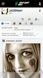 Mobile Screenshot of jagidstarr.deviantart.com