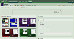 Desktop Screenshot of kipsten.deviantart.com