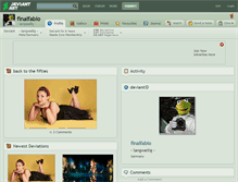 Tablet Screenshot of finalfabio.deviantart.com
