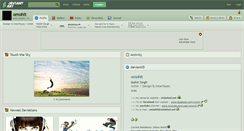Desktop Screenshot of omohit.deviantart.com