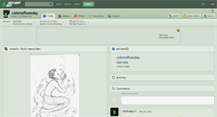 Desktop Screenshot of colorsoftuesday.deviantart.com
