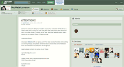 Desktop Screenshot of douwata-lurvers.deviantart.com