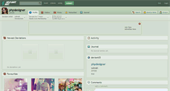 Desktop Screenshot of phpdesigner.deviantart.com