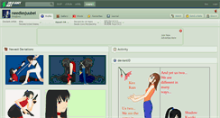 Desktop Screenshot of needlesjuubei.deviantart.com